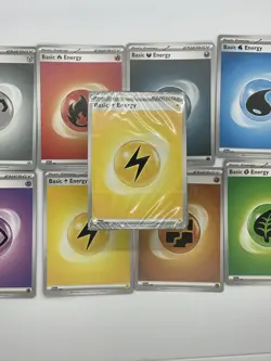 Pokemon TCG 120 Basic Energy Cards Lot - SEALED - Even Distribution of Each Type - Image 2