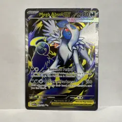 Mega Absol ex Full Art Ultra Rare 161/132 Pokemon Mega Evolution English NM - Image 1