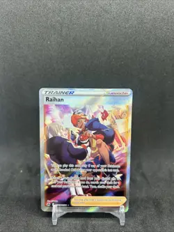 Raihan GG65/GG70 Pokemon TCG Crown Zenith: Galarian Gallery Holo NM/M - Image 1