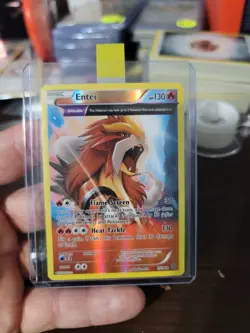 Pokemon Entei 15/98 XY - Ancient Origins Reverse Holo - Image 1