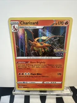 Charizard 010/078 - Pokemon GO Holo (NM) - Image 1