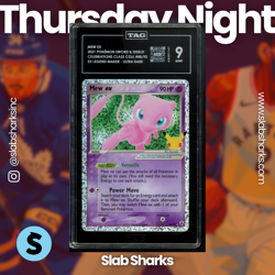 2021 POKEMON SWORD & SHIELD CELEBRATIONS #88/92 MEW EX CLASSIC COLLECTION TAG 9 - Image 1