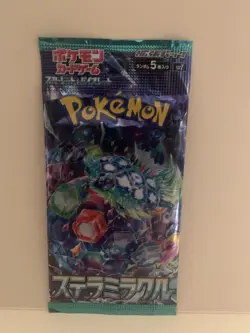 1 Pokemon Japanese Stellar Miracle Booster Pack Sv7. Factory Sealed - USA Seller - Image 1