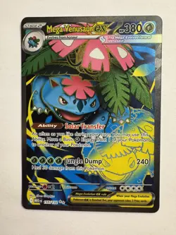 Mega Venusaur ex (155/132) - Pokemon Mega Evolution - Ultra Rare - NM - Image 1
