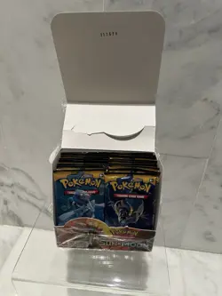 2017 Pokemon Sun & Moon Booster Box ( 21 ) Packs Only 1st Series 820650811999 - Image 4