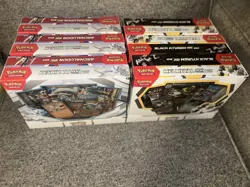 Pokemon Reshiram Ex, Archaludon Ex, Melmetal Ex, Black Kyurem Ex Box Sets X2 - Image 1