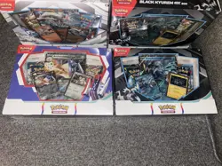 Pokemon Reshiram Ex, Archaludon Ex, Melmetal Ex, Black Kyurem Ex Box Sets X2 - Image 2