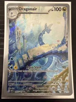 Dragonair 181/165 Pokemon TCG Sv: Scarlet & Violet 151 IR Full Art Near Mint - Image 1