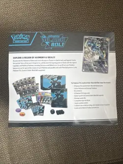 POKEMON Scarlet & Violet Black Bolt Elite Trainer Box, Sealed Box is VG Shape - Image 2