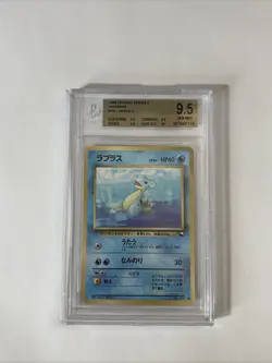 1998 Pokemon Vending Series 2 Lapras Bgs 9.5 Gem Mint #131 - Image 1