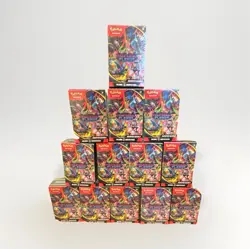 Lot of 13 Pokemon TCG Mega Evolution Phantasmal Flames Booster Bundles SEALED - Image 1