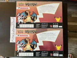 (2) SEALED Pokemon TCG Celebrations V Memories Collection Gamestop Exclusive - Image 2