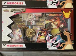 (2) SEALED Pokemon TCG Celebrations V Memories Collection Gamestop Exclusive - Image 3