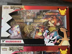 (2) SEALED Pokemon TCG Celebrations V Memories Collection Gamestop Exclusive - Image 4