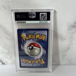 PSA 9 MINT Pokemon PROFESSOR OAK Base Set 1st Edition 88/102 - Image 2