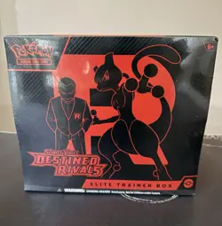 Pokemon TCG Destined Rivals Elite Trainer Box ETB New & Sealed (slight rip) - Image 1