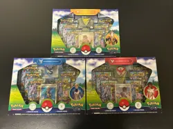 Pokemon TCG: Pokemon GO Special Team Collection Box Set X3- 18 Packs New Sealed - Image 1