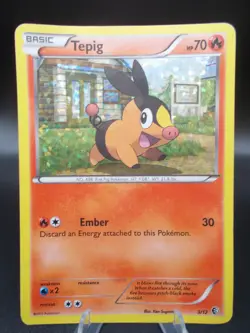 Tepig 003/012 McDonald's Promos 2011 Pokemon TCG Holo Lightly Played - Image 1