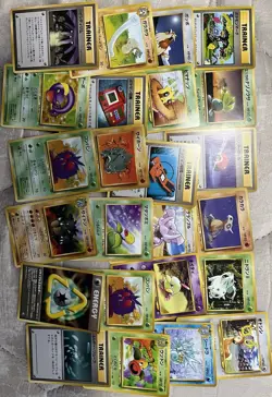 45+ Japanese Pokemon/Pocket Monsters (1 Energy, 10 Trainers & 35 Pokemon)HP - Image 1