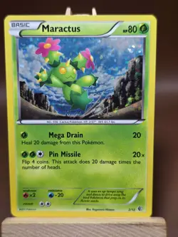 HP Maractus - 2/12 - McDonald's Promo 2011 McDonalds Promos Pokemon - Image 1