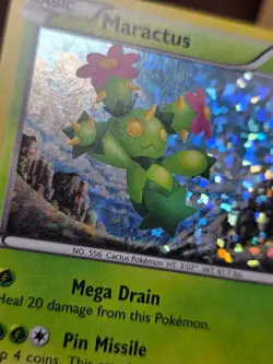 HP Maractus - 2/12 - McDonald's Promo 2011 McDonalds Promos Pokemon - Image 5