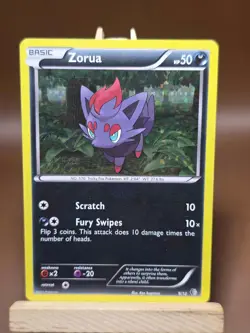 HP Pokemon Zorua - 9/12 Holo - McDonald's Promos 2011 009/012 - Image 1