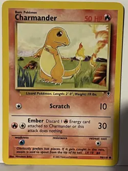 Charmander 70/110 Legendary Collection NM Pokemon Fast Shipping - Image 1