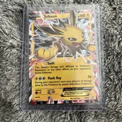 Jolteon EX 28/83 XY Generations Holo Ultra Rare Pokemon TCG - Image 1