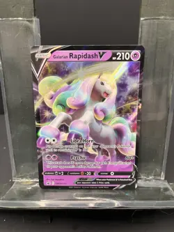 Galarian Rapidash V SWSH111 SWSH: Sword & Shield Promo - Pokemon TCG - NM - Image 1