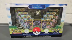 Pokemon TCG: Pokemon GO Radiant Eevee Premium Collection Box: New/Factory Sealed - Image 1