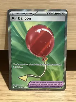 Air Balloon Holofoil 166/132 - Mega Evolutions - Pokemon Full Art- NM/Mint - Image 1