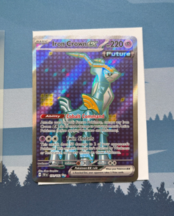 Pokemon Temporal Forces Iron Crown ex 191/162 Holo Full Art Ultra Rare Near Mint - Image 1