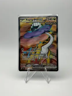 Raging Bolt EX Pokemon Scarlet & Violet Temporal Forces 196/162 Full Art - Image 1