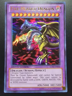 Five-Headed Dragon LC03-EN004 Legendary Collection 3: Yugi's World Limited - Image 1