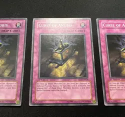 Yu-Gi-Oh! Curse of Anubis SD1-EN028 Common 1st Edition NM/M x3 Clean Playset - Image 3