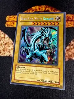 🔥YUGIOH • BLUE-EYES WHITE DRAGON • SECRET RARE • BPT-009 • PROMO • VLP🔥 - Image 3