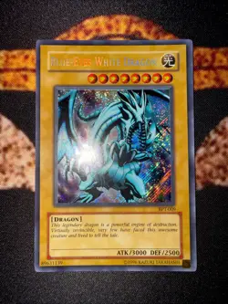 🔥YUGIOH • BLUE-EYES WHITE DRAGON • SECRET RARE • BPT-009 • PROMO • VLP🔥 - Image 5