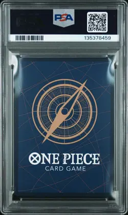 2025 ONE PIECE OP12-LEGACY OF THE MASTER 3RD ANV-SILVER MARSHALL D. TEACH PSA 10 - Image 2
