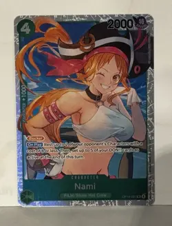 Nami OP14-031 (SR) The Azure Sea’s Seven One Piece TCG English NM/Mint Fast Ship - Image 1