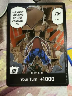 DON!! Card (Luffy vs. Crocodile) (Devil Fruits Collection Vol. 1) One Piece TCG - Image 1