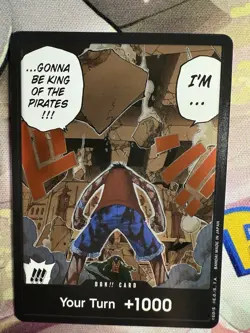 DON!! Card (Luffy vs. Crocodile) (Devil Fruits Collection Vol. 1) One Piece TCG - Image 3