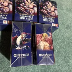 (5) ONE PIECE TCG OP-14: The Azure Sea’s Seven - Double Pack Set Vol. 9 Sealed - Image 2