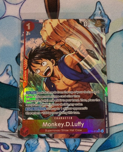 Monkey. D. Luffy Alt Art OP14-013 The Azure Sea's Seven One Piece TCG English - Image 1