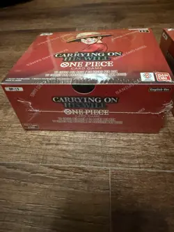 One Piece Op-13 Booster Box Lot of 2 New Sealed - Image 3