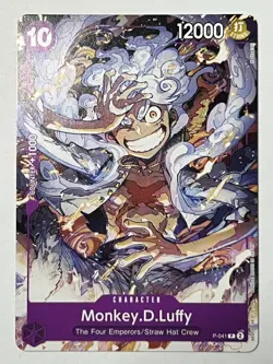 Monkey.D.Luffy P-041 - Starter Deck 18: PURPLE Promo Near-Mint - Image 2