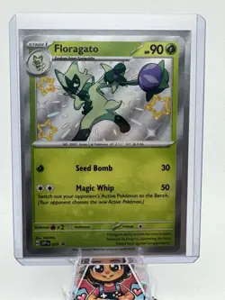 Pokemon TCG Floragato Svp Black Star Promos SVP077 Holo Promo Shiny Card - Image 1
