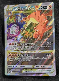 Charizard VSTAR SWSH262 Sword & Shield Promo Cards Holo Pokemon - Image 1