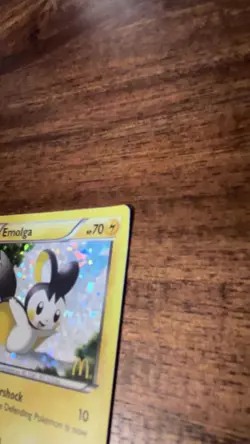 Pokemon Card Emolga 6/12 McDonald's Collection 2012 Holo Promo - FREE SHIPPING - Image 2
