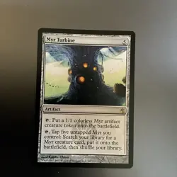 MTG - Myr Turbine - Mirrodin Besieged - NM- MAGIC CARD - Image 1