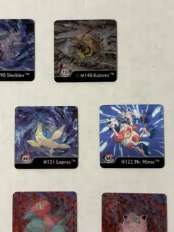 Vintage Pokemon Artbox Action Flipz 3D Lenticular Card Lot of 7 Series One Cards - Image 4